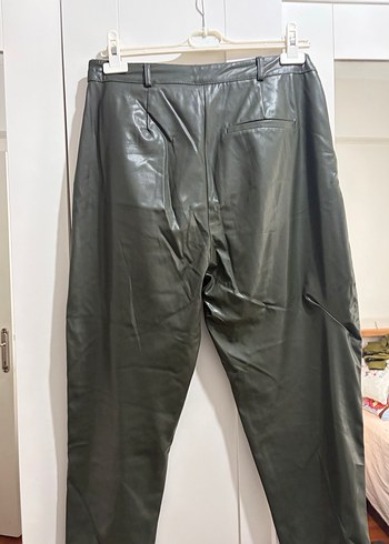 Hali  Deri Kadın Pantolon - Görsel 3