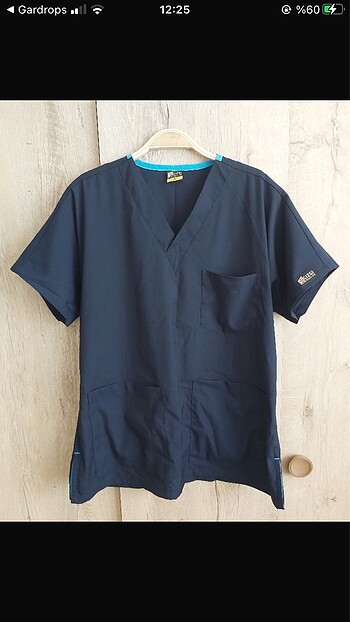 Lacivert scrubs takım