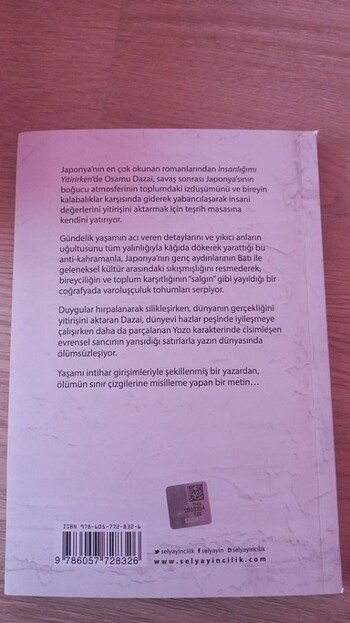 İnsanlığımı Yitirirken Osmamu Dazai