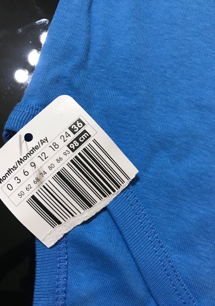 Mavi Baskılı Erkek Bebek Kolsuz Body - Görsel 4