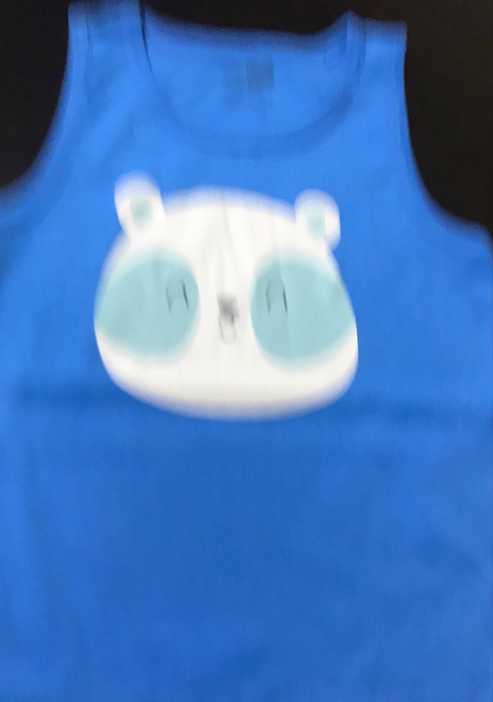 Mavi Baskılı Erkek Bebek Kolsuz Body - Görsel 3