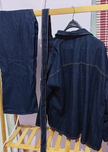 Kemerli Kot Ceket takım - Görsel 3