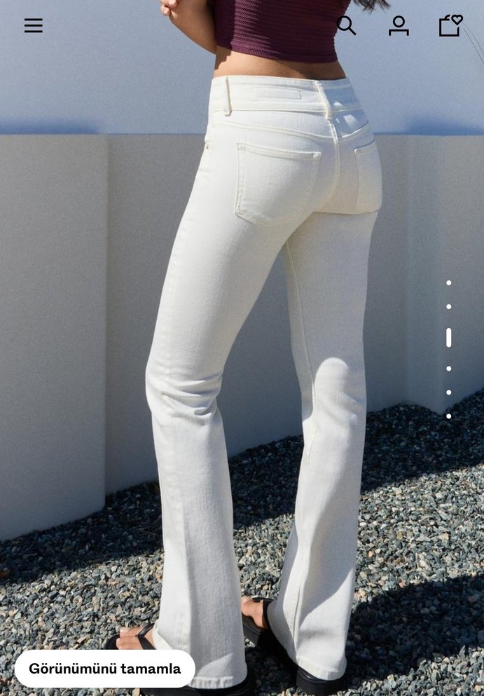 BERSHKA BOOTCUT JEAN - Görsel 2