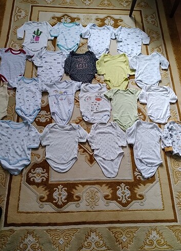 20 parca toplu bebek zibin bady