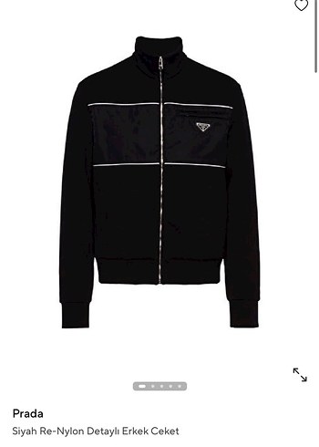 Prada İthal Ceket Siyah - Görsel 2