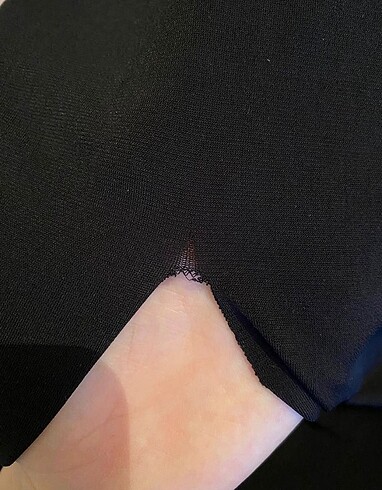 xs Beden Bershka yırtmaç detaylı elbise