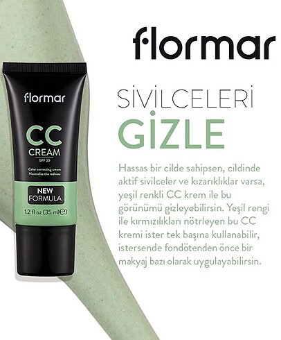 Beden Renk Flormar cc cream