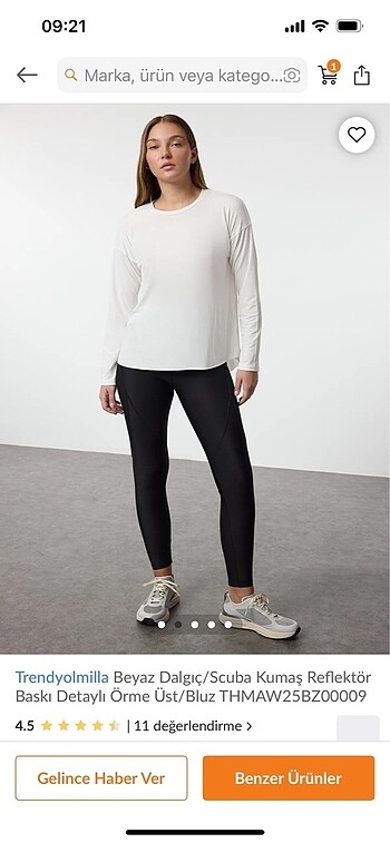 Trendyol & Milla Spor üst