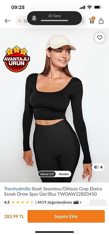 Trendyol & Milla Spor üst