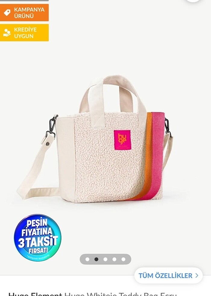 Huge element çanta - Görsel 2