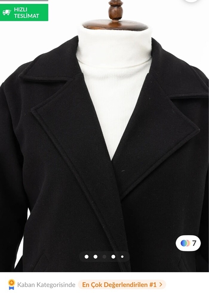 Kaşe kaban - Görsel 3