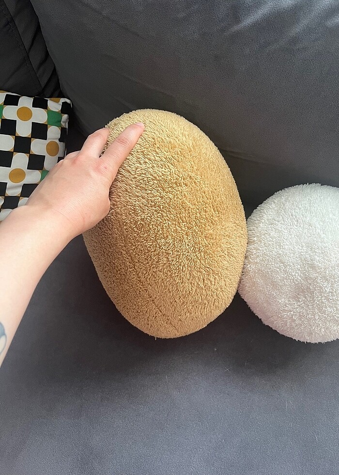 İkili yuvarlak yastık - Görsel 3