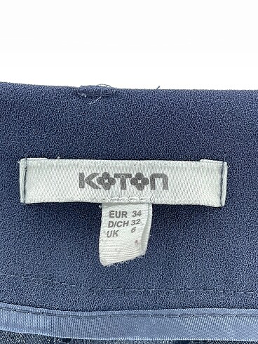34 Beden lacivert Renk Koton Kumaş Pantolon %70 İndirimli.