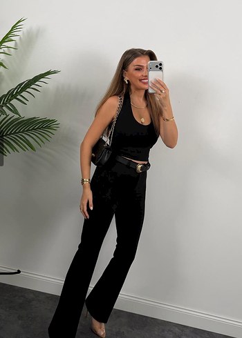 Zara model tayt pantolon - Görsel 6