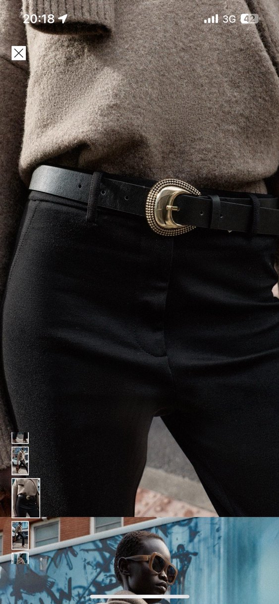 Zara model tayt pantolon - Görsel 3