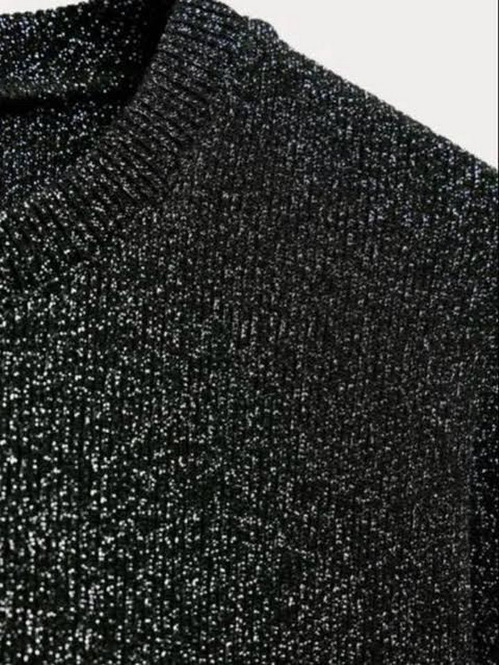 Zara oversize simli bluz - Görsel 2