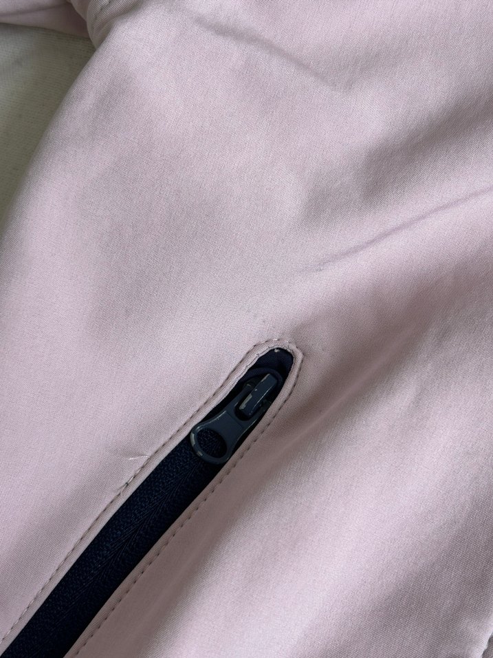 Kız Çocuk Pembe Kapüşonlu Fermuarlı Ceket - Görsel 4