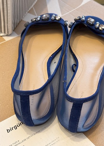 Mavi Taşlı Kadın  Babet - Görsel 4