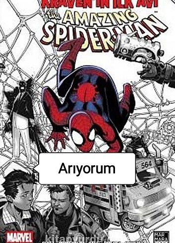The Amazing Spider-Man Cilt 4 Kraven'ın ilk avı arıyorum 