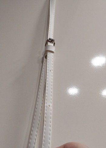  Beden Beyaz Minimalist Kadın Çapraz Çanta