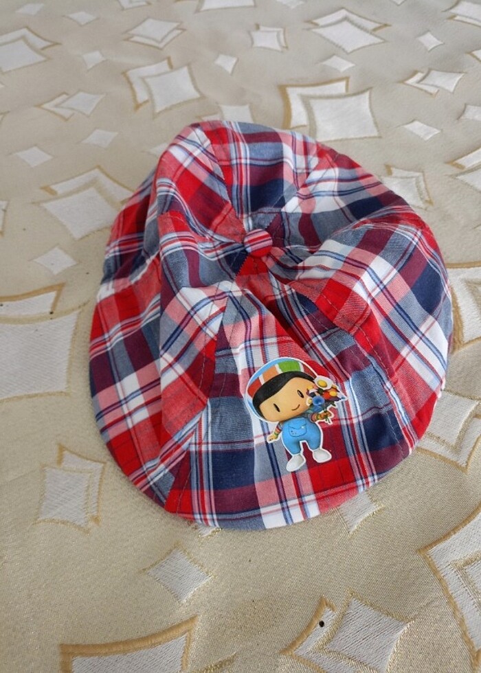 Erkek çocuk 4/5 yaş pepe şapka - Görsel 2