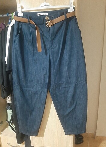 Zara mom pantolon - Görsel 4