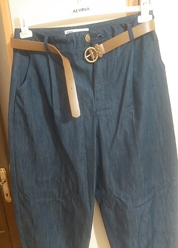 Zara mom pantolon - Görsel 9