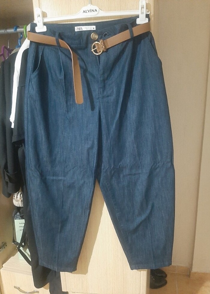 Zara mom pantolon - Görsel 4