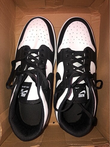 nike dunk siyah beyaz