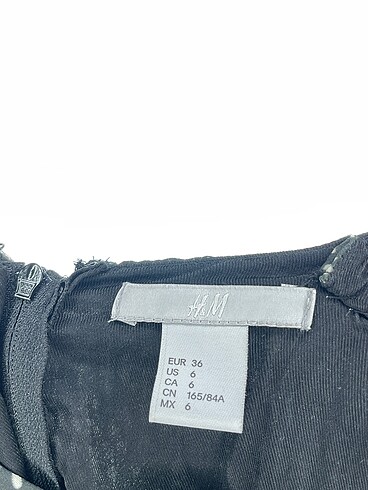 36 Beden çeşitli Renk H&M Kısa Elbise %70 İndirimli.