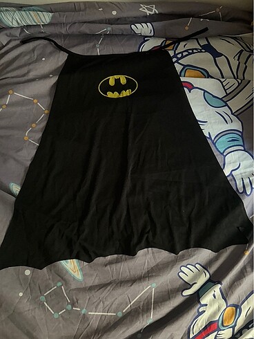 4 Yaş Beden gri Renk Batman kostümü