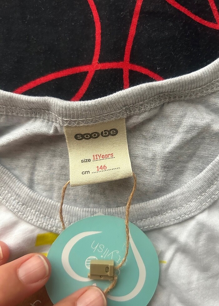 Soobe 11 yaş şık kolsuz tişört - Görsel 3