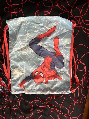 Merveler spiderman spor çantası etiketli