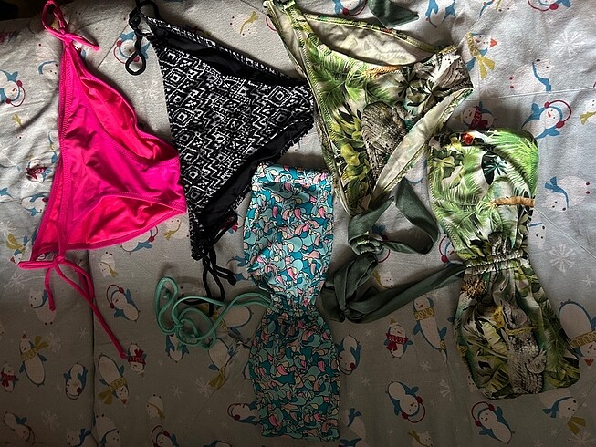 38-40 beden Zeki Triko Penti LCW bikini yeşil zeki Triko 40 bede