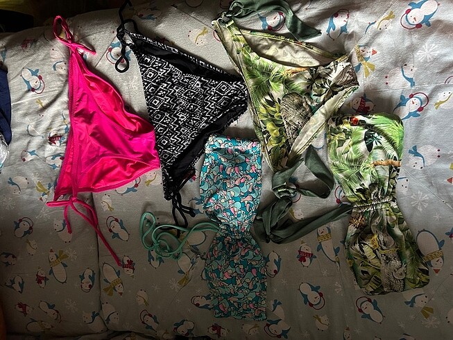 Suwen 38-40 beden Zeki Triko Penti LCW bikini yeşil zeki Triko 40 bede