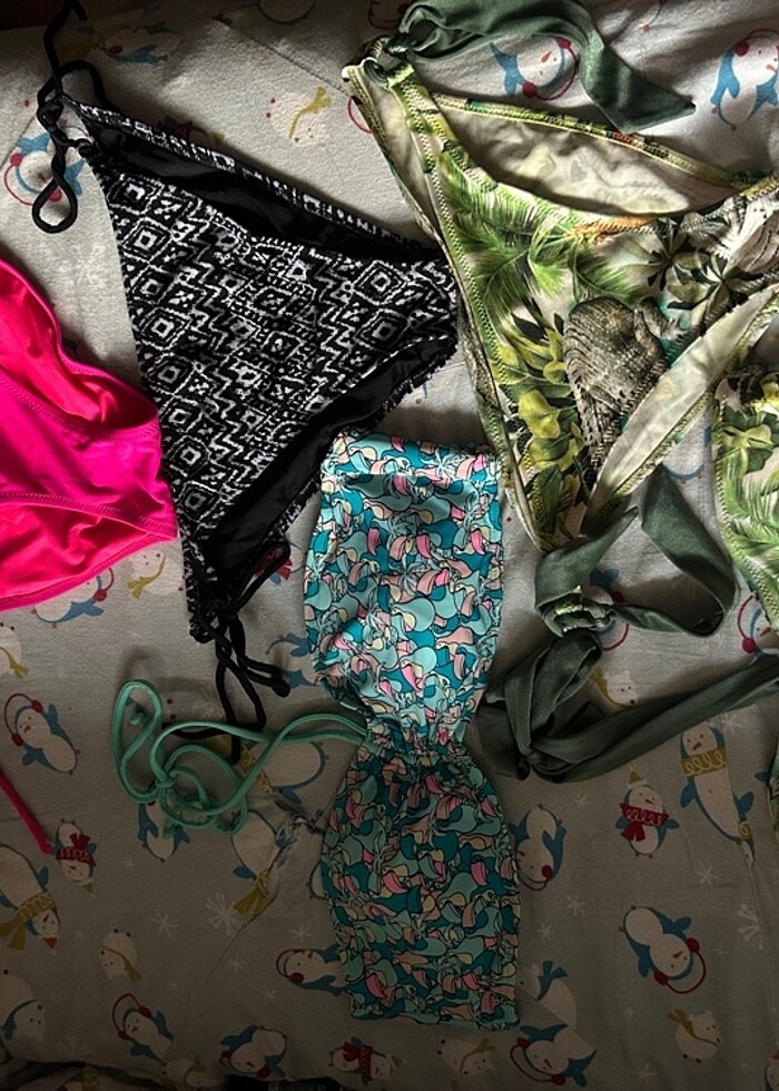 38-40 beden Zeki Triko Penti LCW bikini yeşil zeki Triko 40 bede - Görsel 2