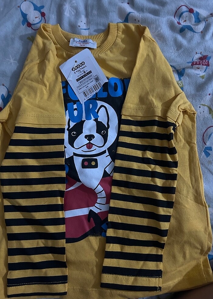 7 adet 4-5-6 yaş etiketli yazlık giysi - Görsel 4