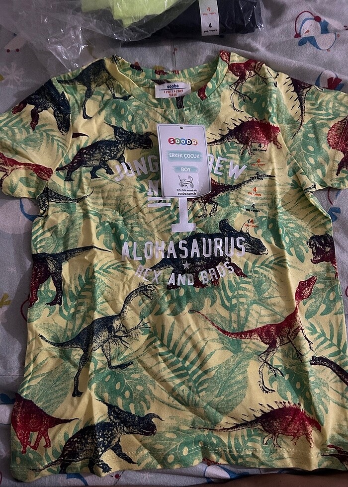 7 adet 4-5-6 yaş etiketli yazlık giysi - Görsel 2