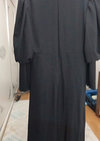 Diğer Uzun Siyah tesettür Elbisesi