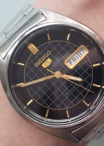 Seiko 5 Automatic (6309-8840) 1980lerin - Görsel 3