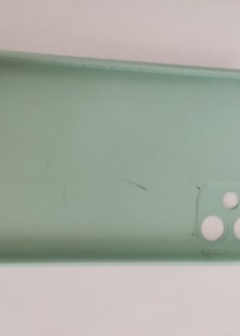 Pastel Yeşil Parlak Telefon Kılıfı - Görsel 4