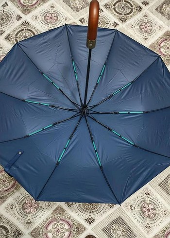 ŞEMSİYE AHŞAP BASTON SAPLI TAM OTOMATİK FİBERGLAS - Görsel 5