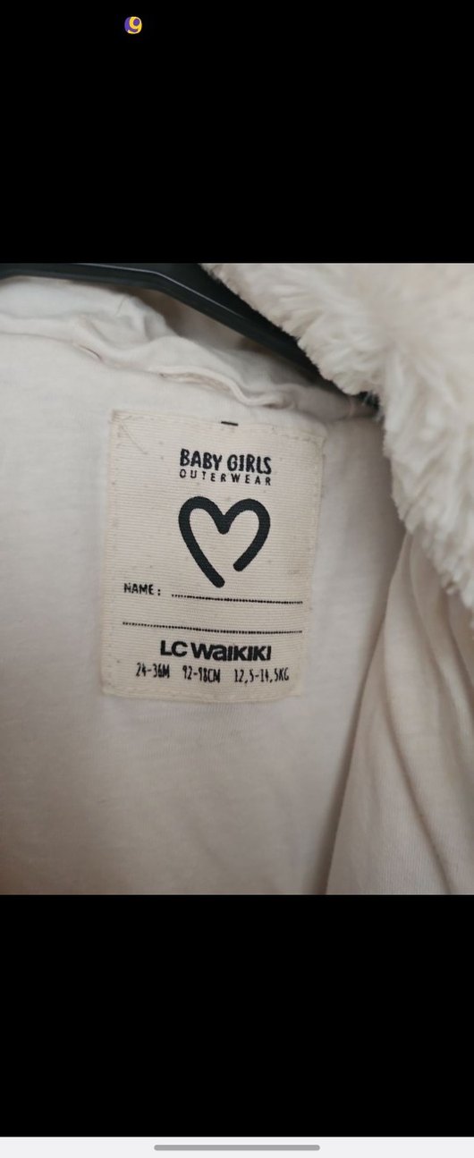 Bebek Kız Beyaz Kapüşonlu Kürklü Tulum - Görsel 3