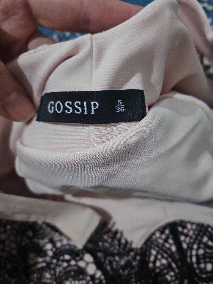 Beyaz Dantelli Mini Straplez Kadın Elbise - Görsel 3