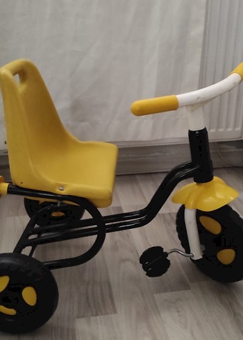 Beden sarı Renk Sarı Renkli Çocuk Üç Tekerlekli Bisiklet
