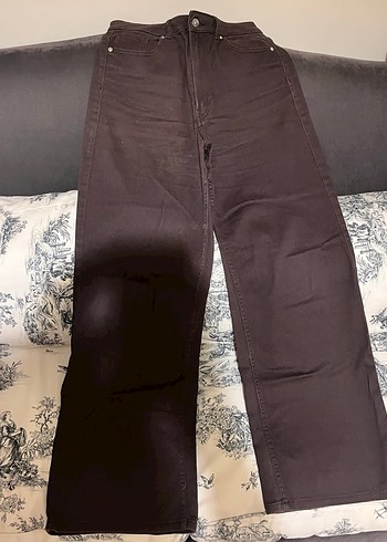 H&M H&M Kahverengi Kadın Jean Pantolon