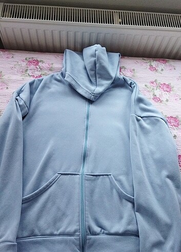 Oversize zip hoodie