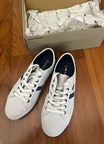 38 Beden beyaz Renk Orijinal lacoste ayakkabı
