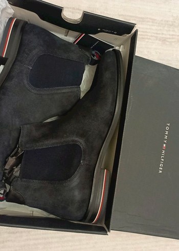 lacvery Süet Erkek Bot - Tommy Hilfiger - Görsel 2