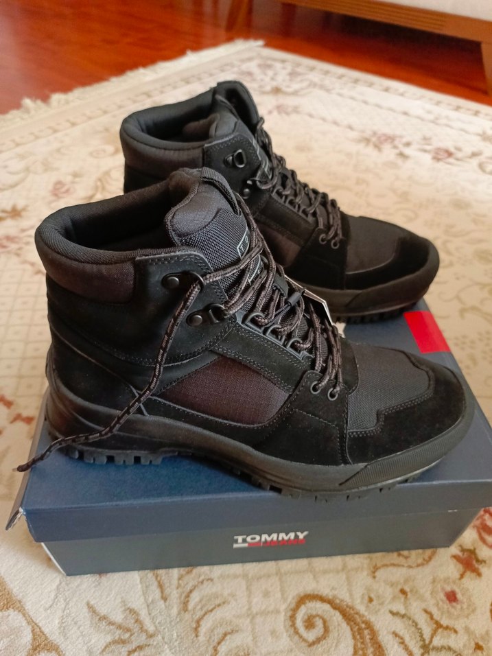 Tommy Siyah Erkek Bot - Görsel 5